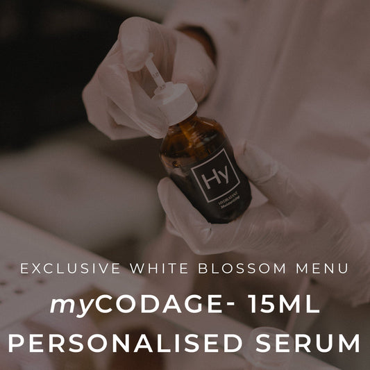 CODAGE Paris 15 ml Personalised CODAGE serum with treatment 15ml myCODAGE Made-to-Measure Serum With a Treatment | EXCLUSIVE WHITE BLOSSOM MENU