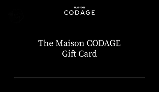 CODAGE Paris Gift Card Formula Gift Cards The Maison CODAGE Gift Card